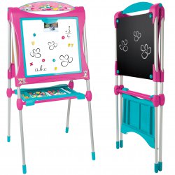 Smoby Duża Dwustronna Składana Tablica Magnetyczna 59 Akcesoriów