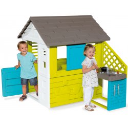 Pretty Domek Ogrodowy Smoby Dla Dzieci z Kuchnią