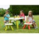 Stolik dla dzieci Smoby w kolorze zielonym