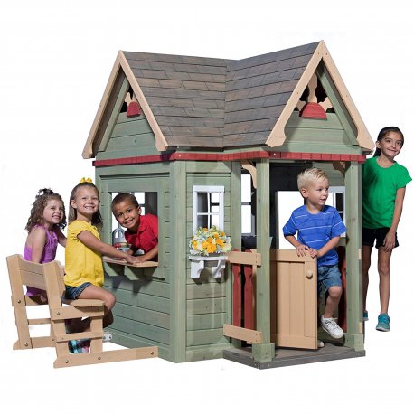 Drewniany domek ogrodowy Victorian Inn Backyard Discovery