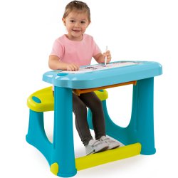 Smoby Duży stolik dla dzieci biurko ławeczka