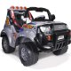 Feber Duży samochód na akumulator 12V dla dzieci ze światłami