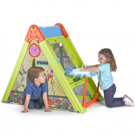 FEBER Domek Aktywności 4w1 Play&Fold ze świecącym blatem