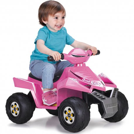 Feber Czerwony Quad Racy na akumulator 6V