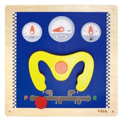 Drewniana Tablica Naścienna Viga - Samochód Rajdowy