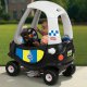 Little Tikes Jeździk Patrol Policji Samochód Cozy Coupe Radiowóz 