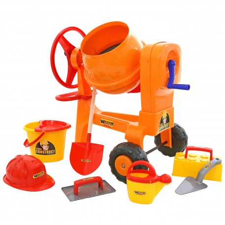 Wader Wielka Betoniarka z Akcesoriami Murarza