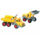 WADER Zestaw dwa Pojazdy Wywrotka Ładowarka do piaskownicy