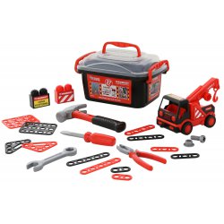 Wader QT MAMMOET Zestaw narzędzi w walizce + auto 37 elementów