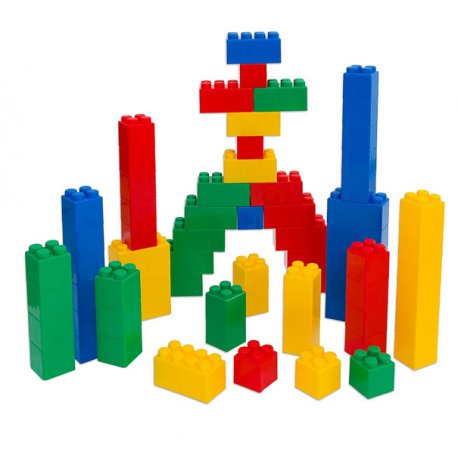 Wader Olbrzymie Klocki XXL Plac budowy 72 elem.