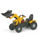 Rolly Toys Duży Traktor JCB z Łyżką regulowane siedzenie Nakładki na Koła