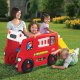Little Tikes Edukacyjny Mini Plac zabaw ze zjeżdżalnią Wóz Strażacki