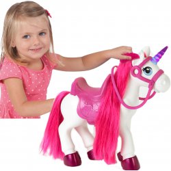 Jednorożec interaktywny do czesania ze światłem i dźwiękiem Klein