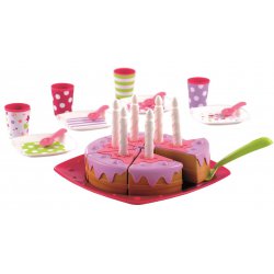 Smoby - Ecoiffier Tort urodzinowy z akcesoriami PARTY kids