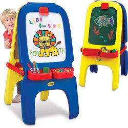 Dwustronna Tablica magnetyczna i kredowa Sztaluga 3w1 Crayola