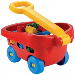 Smoby - Ecoiffier Abrick Klocki Wózek