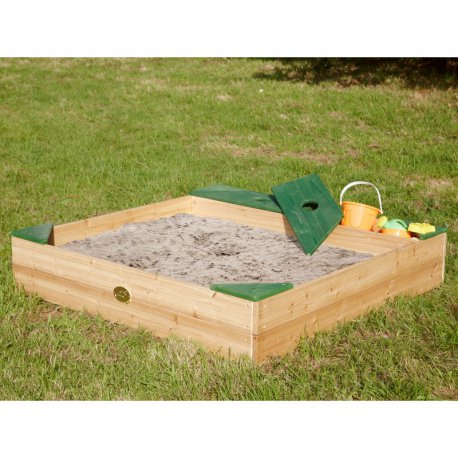 Drewniana piaskownica ze schowkiem na akcesoria Amy Sandpit AXI