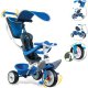 Smoby Rowerek Trójkołowy Ciche Koła Baby balade 3 w 1 niebieski