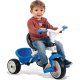 Smoby Rowerek Trójkołowy Ciche Koła Baby balade 3 w 1 niebieski