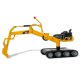 CAT Koparka dla dzieci Rolly Toys Metalowa Obrotowa