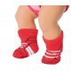 Baby Born Skarpetki dla Lalki 43 cm 2 Pary Czerwone