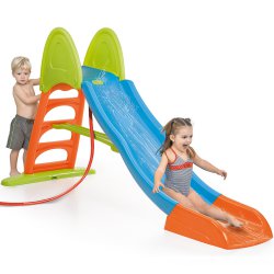 FEBER Mega zjeżdżalnia ogrodowa ze ślizgiem wodnym