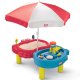 Little tikes Piaskownica Wodny Stół czerwono-niebieska