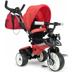 Injusa Rowerek Trójkołowy Deluxe City Max Ciche Koła + Torba