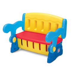 Rozkładana ławka 2w1 ze schowkiem Sit and Munch firmy Grow'n Up