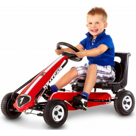 KETTLER MELBOURNE - Gokart dziecięcy ciche koła 3-5 lat