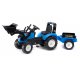 Landini Traktor na pedały z przyczepą i łyżką FALK 3-7 Lat do 50 kg
