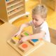 Sensoryczny Sorter Drewniany Kształty i Kolory Masterkidz