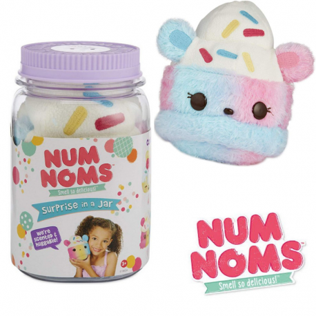 Num Noms Pchnąca Maskotka w Słoiku Trio Scoop