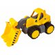 Ciężarówka Ładowarka samochód budowlany do przedszkola ciche koła