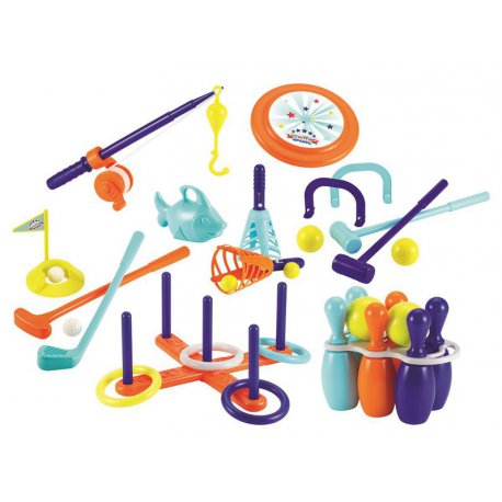 Ecoiffier Gra Ring Cross krążki