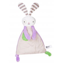 Maskotka Przytulanka Pluszak Kocyk 3w1 z dźwiękami Króliczek Bonnie Lovey Classic World