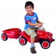 BIG Przyczepka do jeździka New Bobby Car czerwona