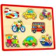 Drewniane Puzzle Pojazdy Układanka Viga Toys