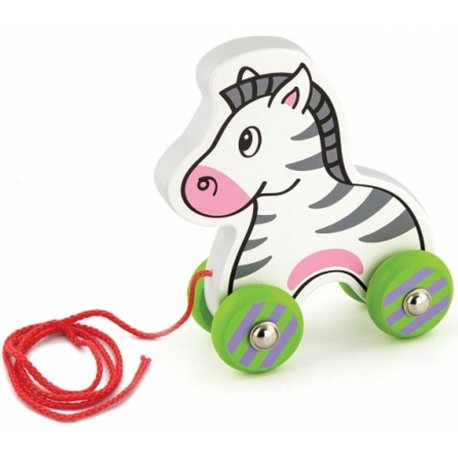 Viga Zestaw do ciągnięcia drewniana zebra