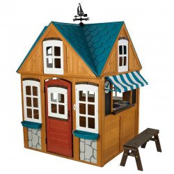 Domek dla dzieci drewniany ogrodowy Kidkraft Coastal Cottage