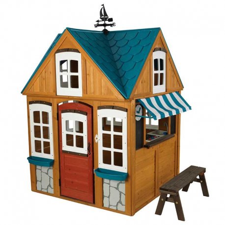 Domek dla dzieci drewniany ogrodowy Kidkraft Coastal Cottage