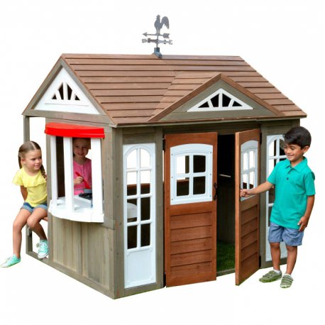 Domek dla dzieci ogrodowy drewniany Kidkraft Country Vista