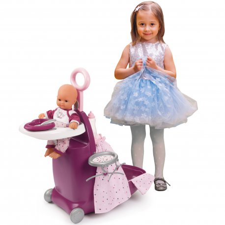 Kącik Opiekunki 3w1 Baby Nurse Smoby Opiekunka Dla Lalki