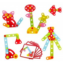 Super Zestaw konstrukcyjny 51 elementów Classic World