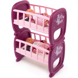 Piętrowe Łóżeczko Kołyska Baby Nurse Dla Lalki Smoby