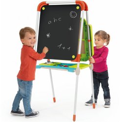 Dwustronna Tablica Magnetyczna 2w1 Kredowa 80 akc. Smoby