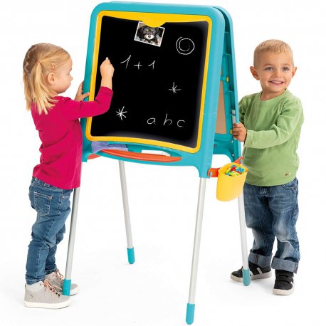 Składana Tablica Dwustronna 2w1 Smoby Magnetyczna Kredowa