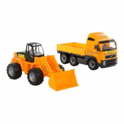Wader Ciężarówka VOLVO + Koparka