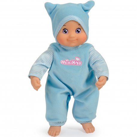 SMOBY Lalka Minikiss Buziaczek Niebieska