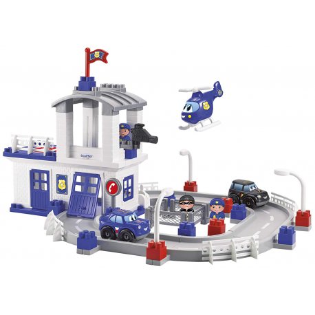 Ecoiffier Posterunek Policji z pojazdami